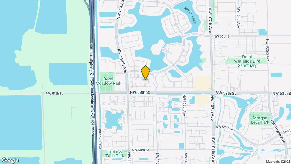 11243 NW 58th Terrace Map and Location Details