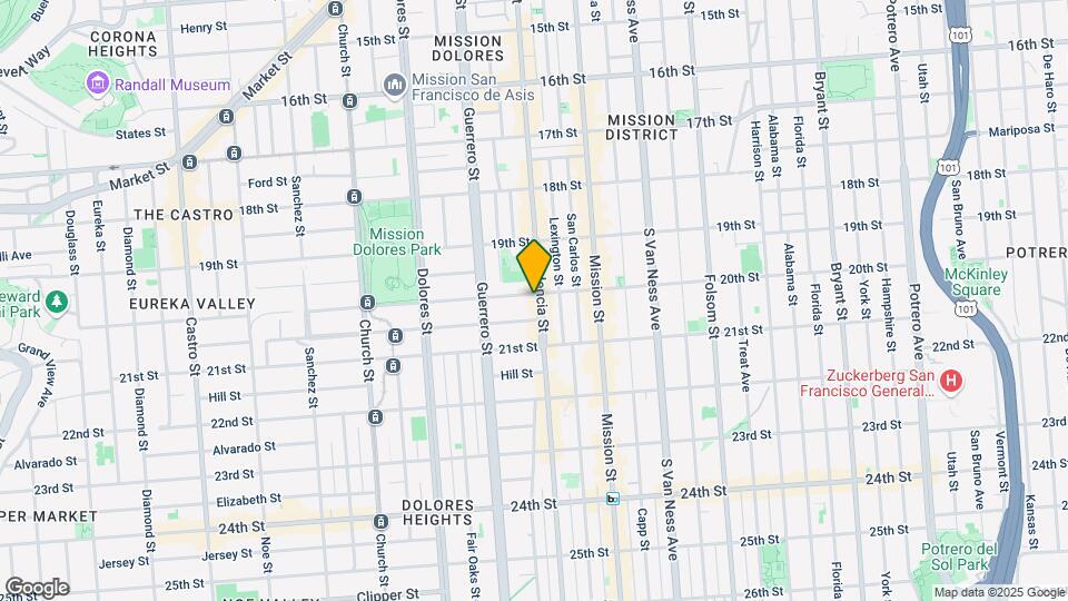 3605 20th Street Map and Location Details