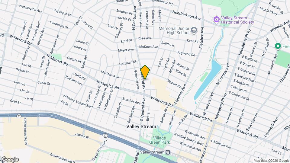 49 N Central Ave Map and Location Details