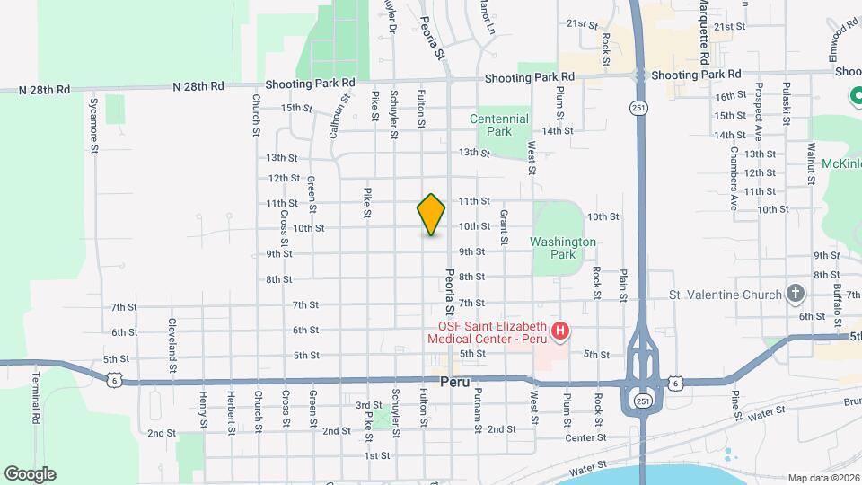 1823 9th St Map and Location Details