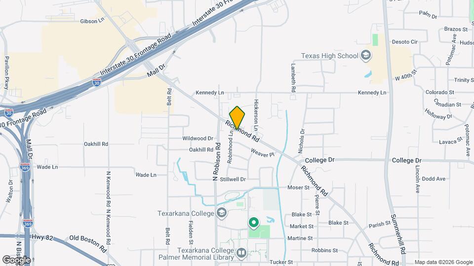 1717 Richmond Rd Map and Location Details