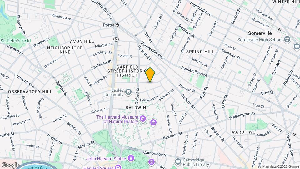 52 Sacramento St, Unit 1T Map and Location Details