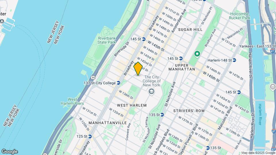 515 W 139th St Map and Location Details