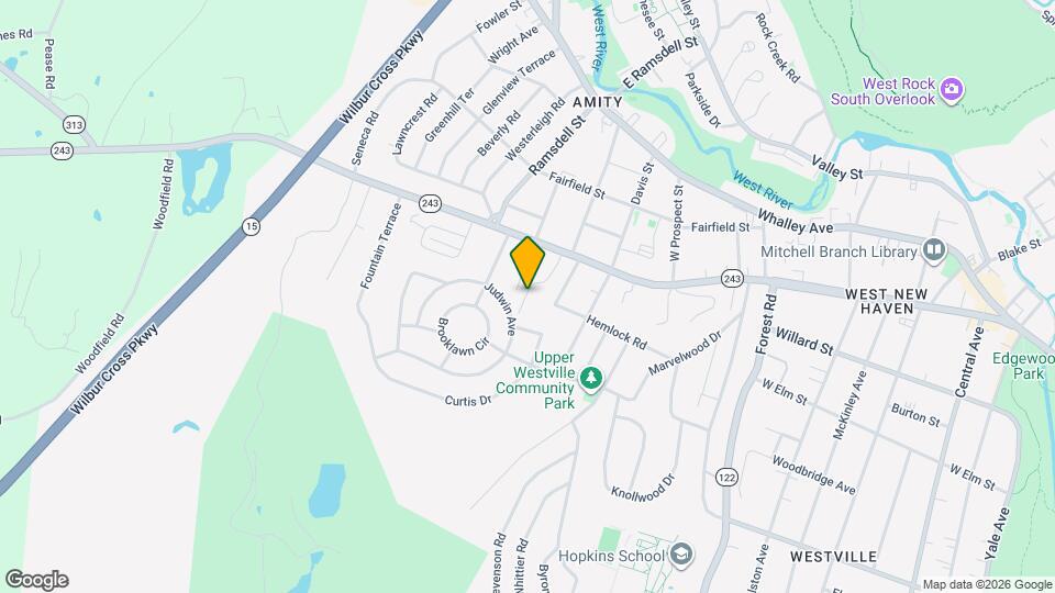 498 Fountain St Map and Location Details