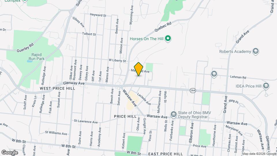 1224 Ross Ave Map and Location Details