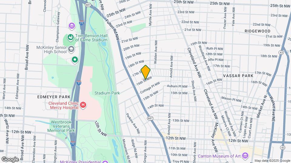 1414 16th St NW Map and Location Details