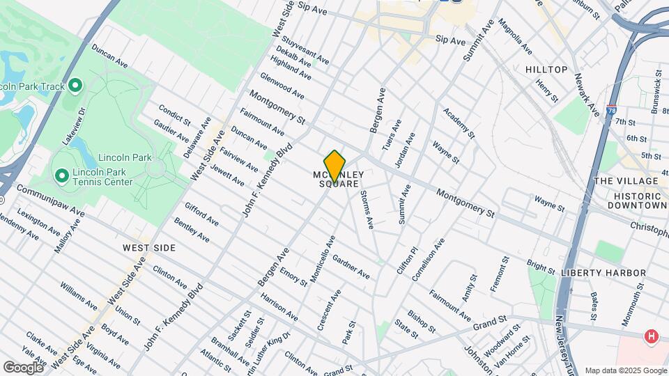 692 Bergen Ave Map and Location Details