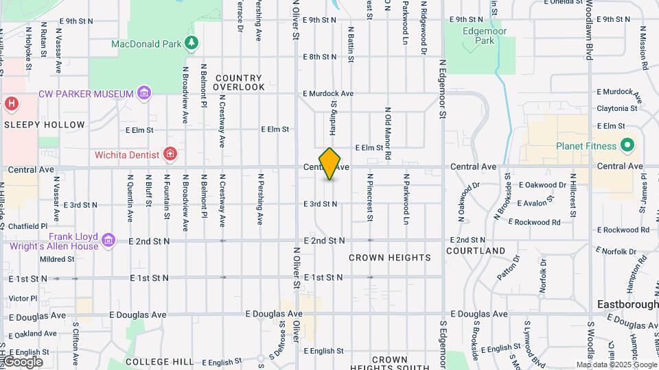 429 N Harding Ave Map and Location Details