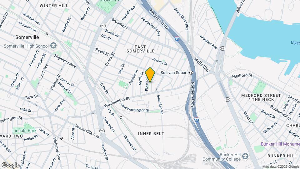 20 Pinckney St, Unit #3 Map and Location Details