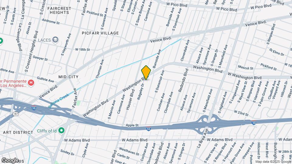 2014 Ridgeley Dr Map and Location Details