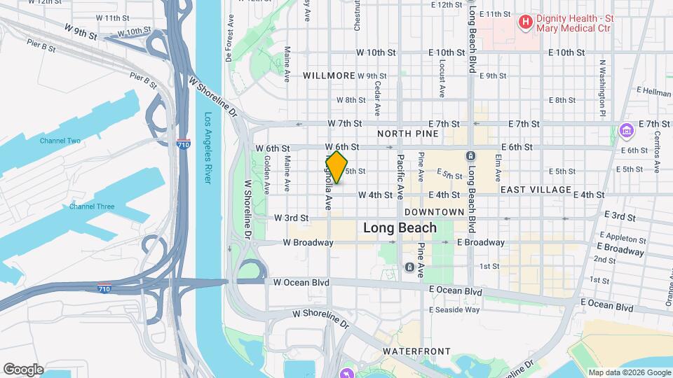 451 W 4th St Map and Location Details