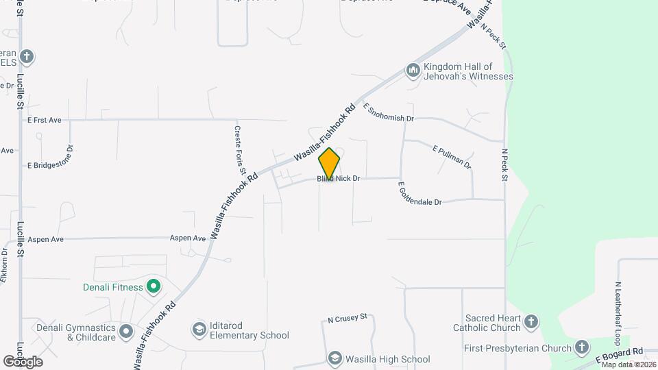 800 E Blind Nick Dr, Unit 1B Map and Location Details