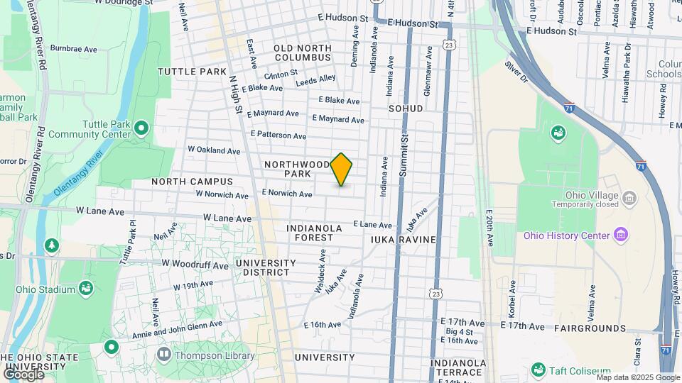 186 E Norwich Ave Mapa y Detalles de la Ubicación