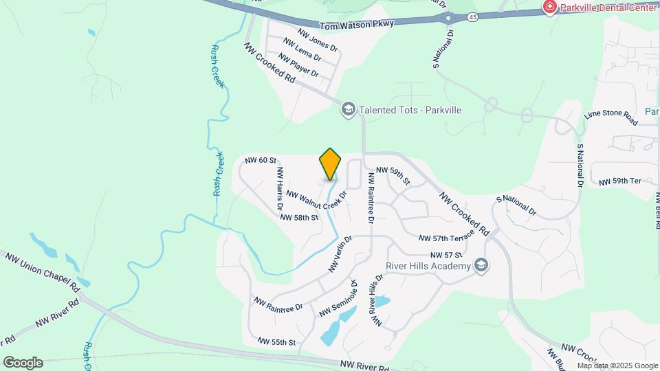 5903 Creek View Dr Map and Location Details