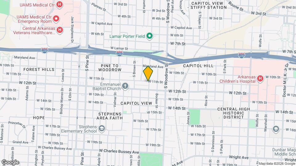 3101 W 11th St Mapa y Detalles de la Ubicación