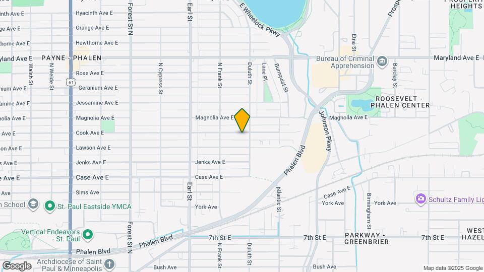 1164 Cook Ave E Map and Location Details