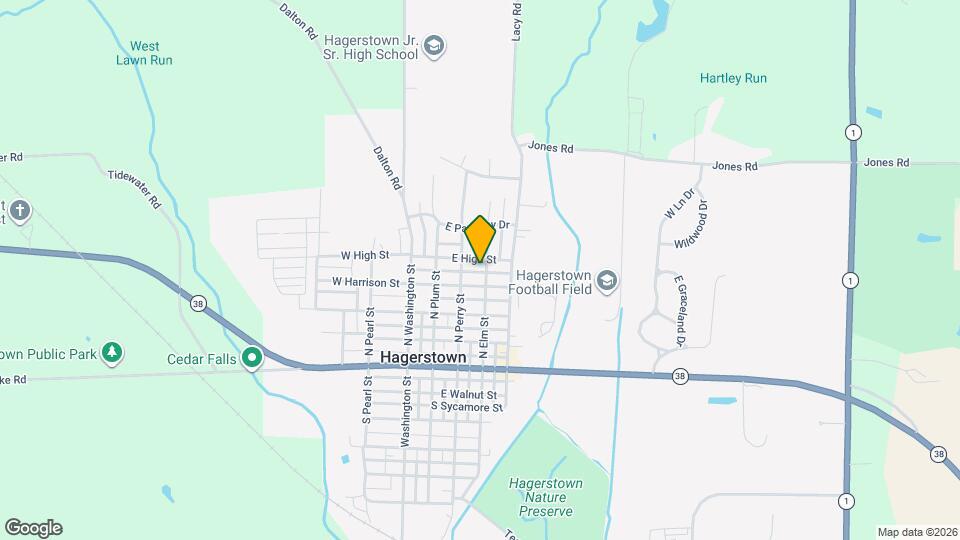 396 N Elm St, Unit 3 Map and Location Details