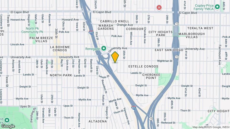 3766 Swift Avenue Mapa y Detalles de la Ubicación
