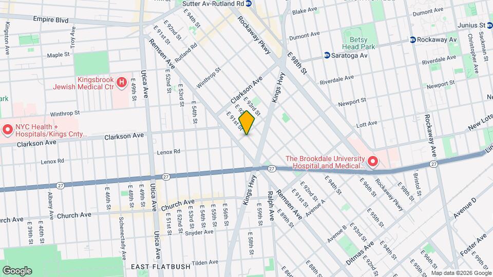 988 Lenox Rd, Unit 2 Map and Location Details