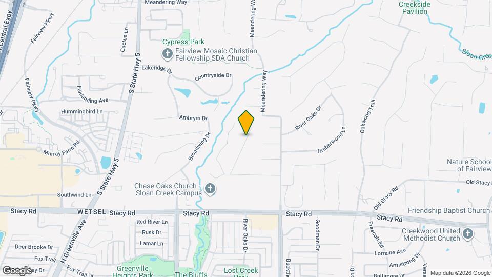 415 Midnight Oak Dr Map and Location Details