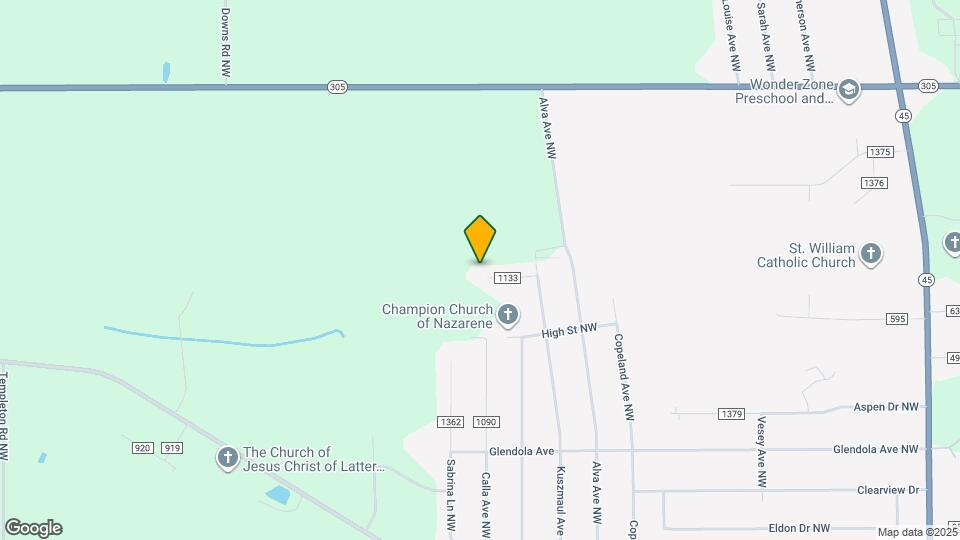 874 Pleasant St Map and Location Details