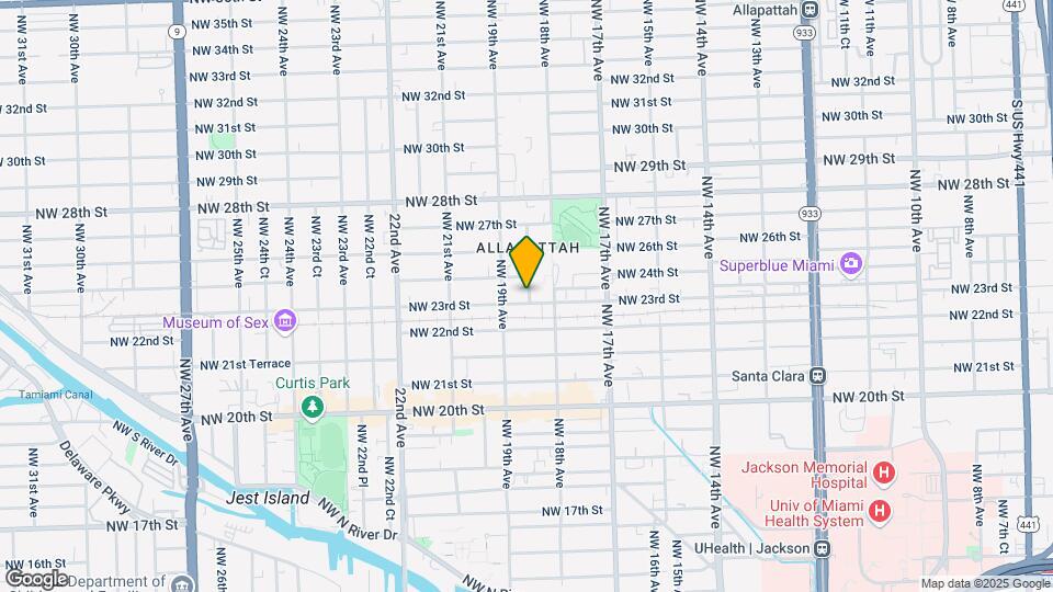 2316 NW 18th Ct Mapa y Detalles de la Ubicación
