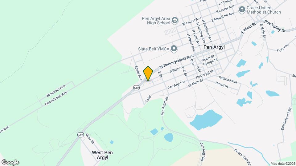 818 William St Map and Location Details