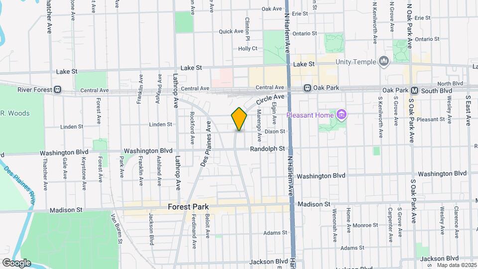 132 Circle Ave, Unit 1R Mapa y Detalles de la Ubicación