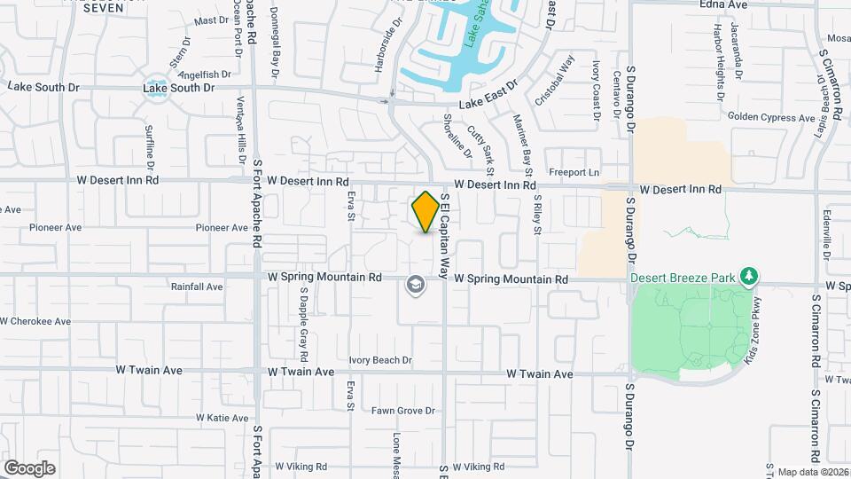 3419 Twilight Star Dr Mapa y Detalles de la Ubicación