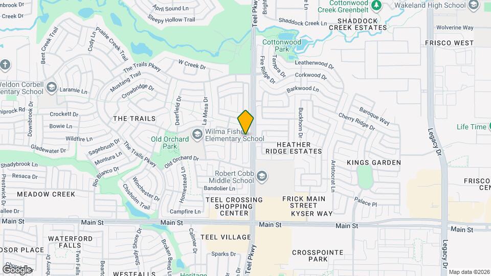 9740 Plains Cir Map and Location Details