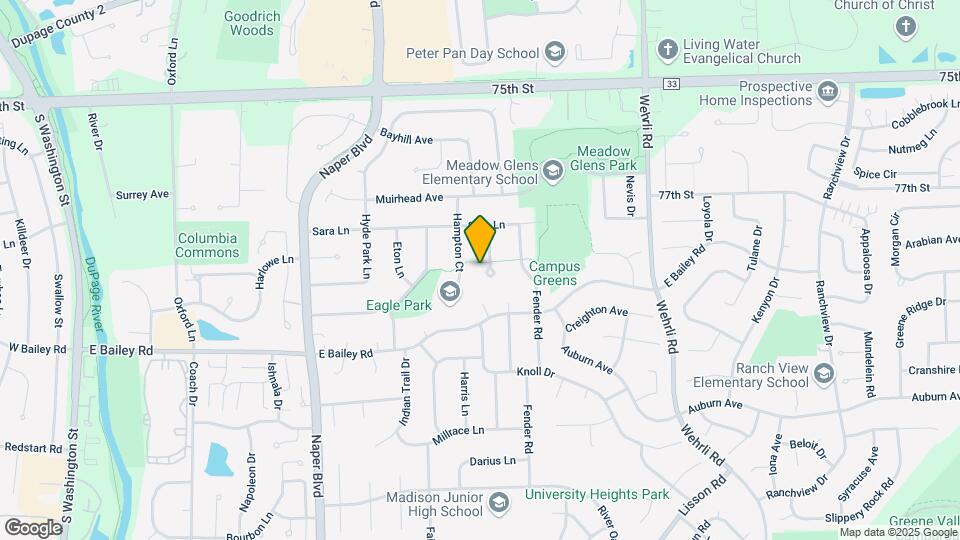 1527 Windsor Ct Map and Location Details