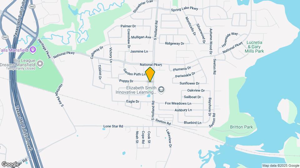 511 Carnation Ln Map and Location Details