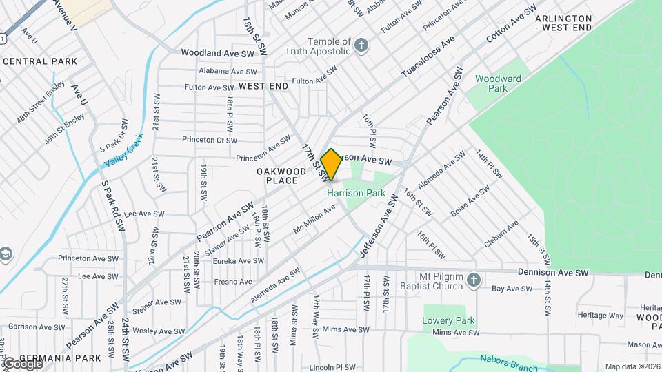 811 17th St SW Map and Location Details