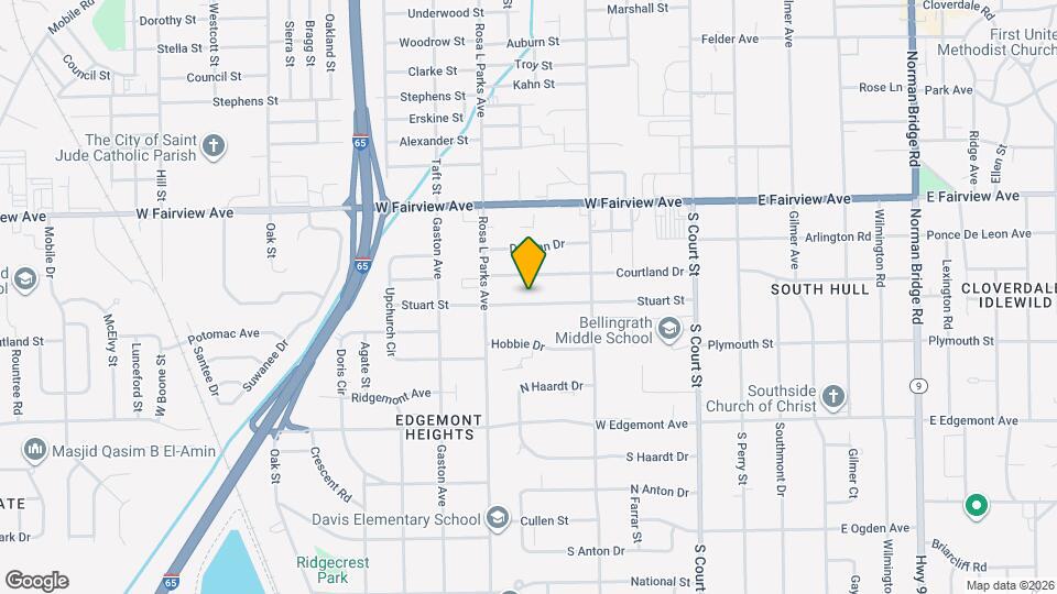 114 Stuart St Map and Location Details