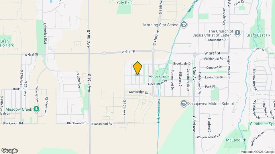 3157 Spring Ridge Dr Map and Location Details