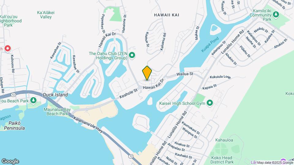 7000 Hawaii Kai Drive Mapa y Detalles de la Ubicación