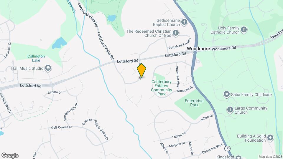 11013 Old York Rd Map and Location Details