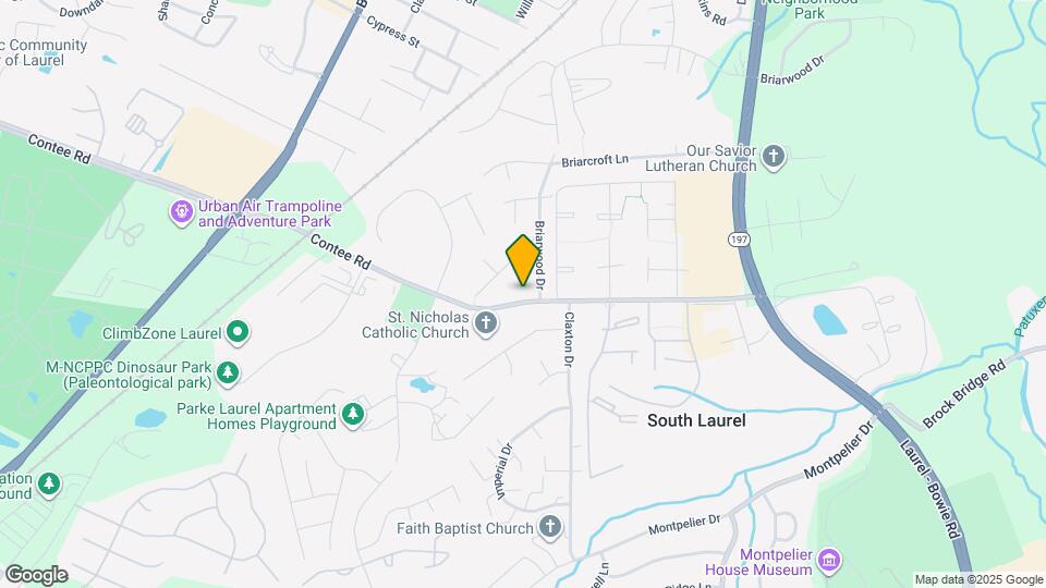 8610 Contee Rd Map and Location Details