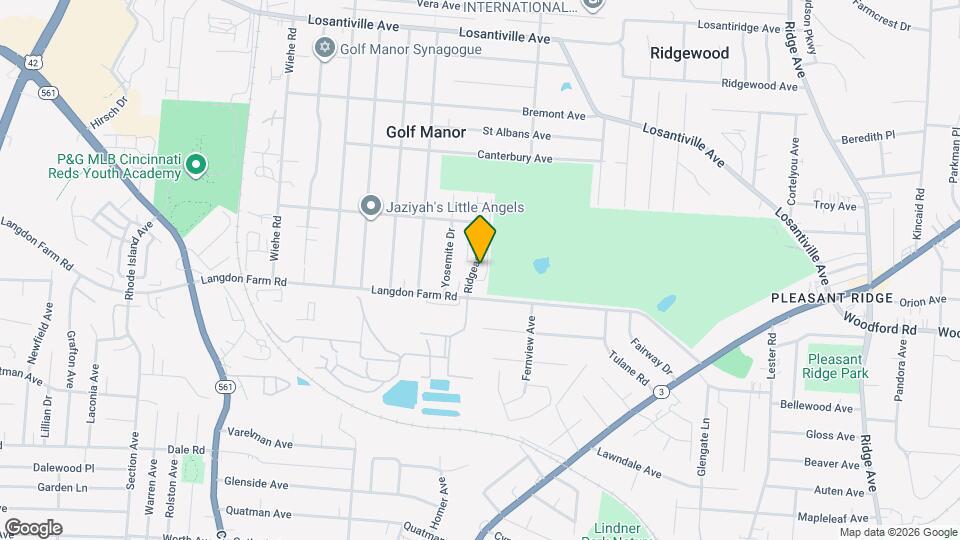 6024 Ridgeacres Dr Map and Location Details