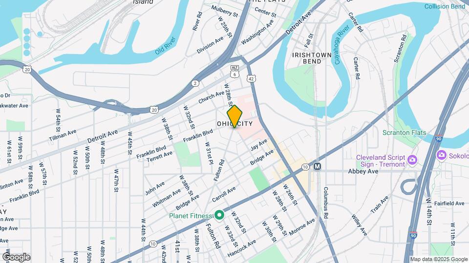 The Heyse Map and Location Details
