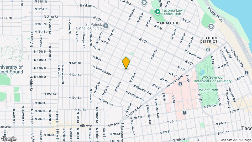 1212 N 8th St Map and Location Details