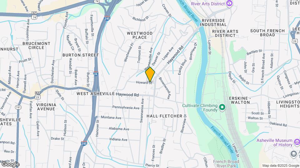 69 Howard St Map and Location Details