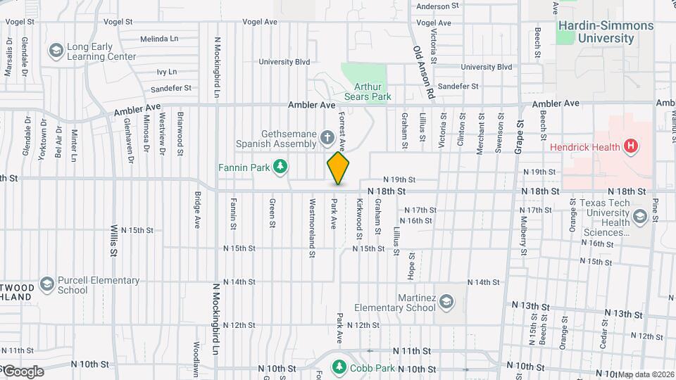 2350 N 18th St Map and Location Details
