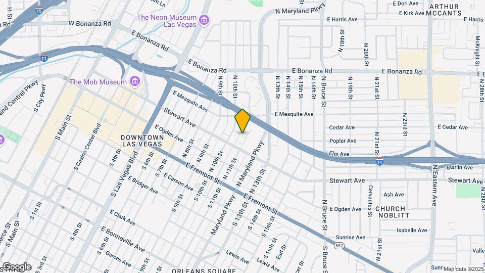 323 N 11th St Map and Location Details