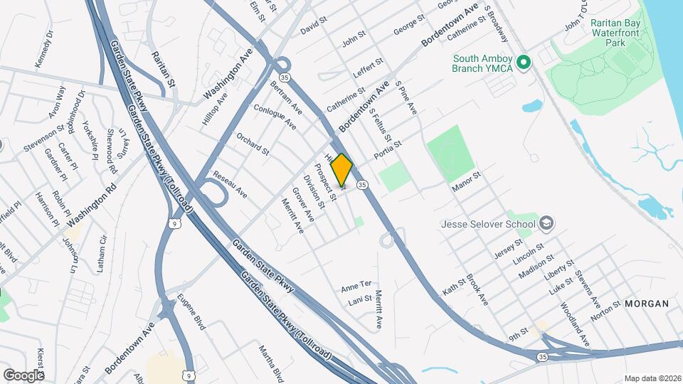 410 Highland St, Unit south amboy Map and Location Details