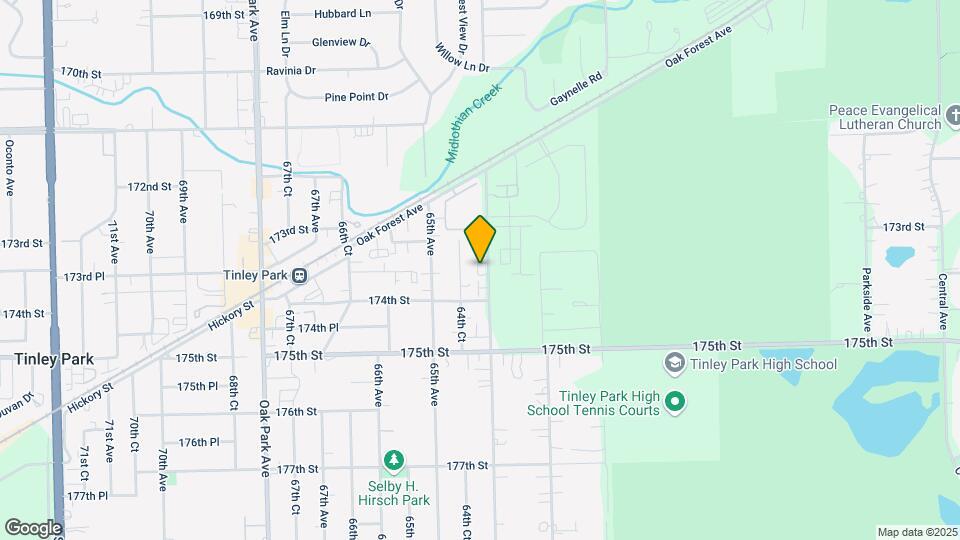 17334 Ridgeland Ave Map and Location Details