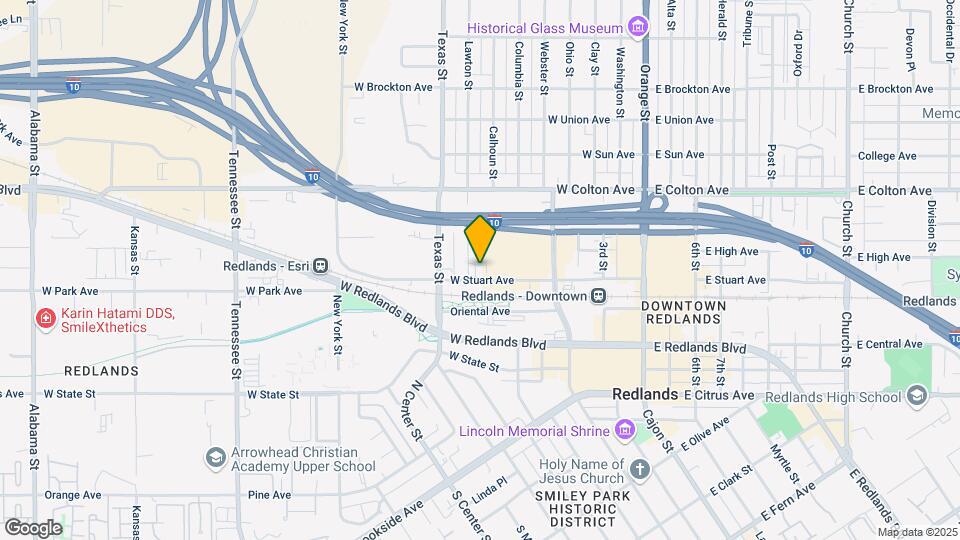Redlands Trailer Park Map and Location Details