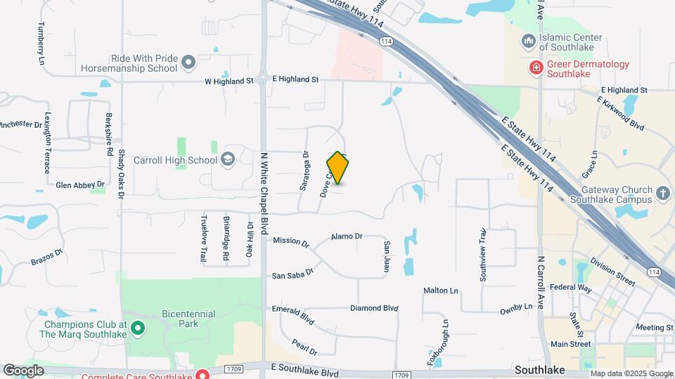 303 Chestnut Cove Cir Map and Location Details
