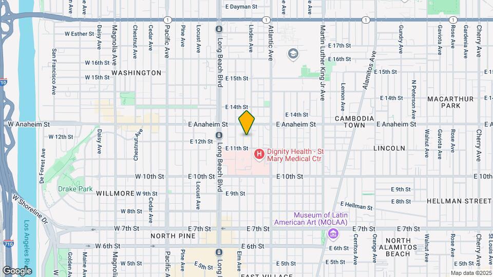 1145 Linden Ave Map and Location Details
