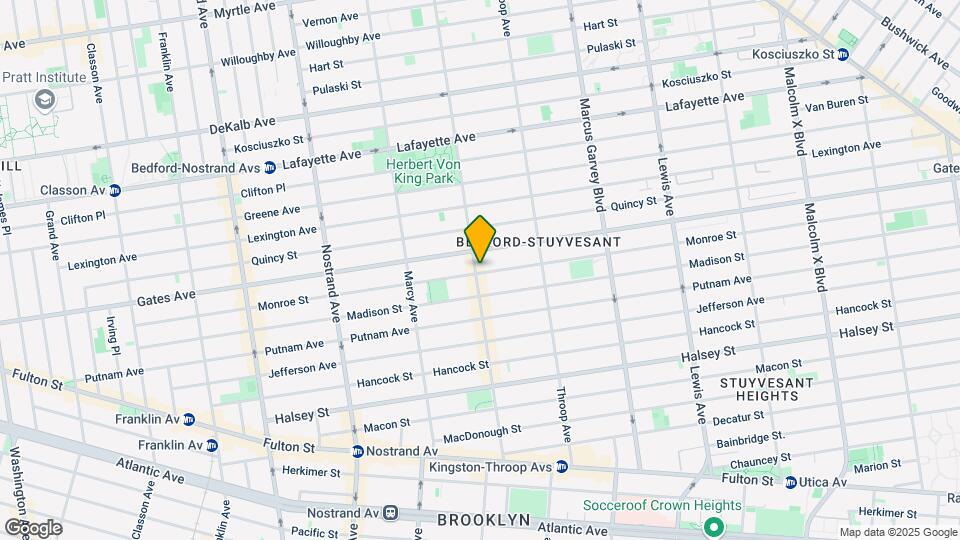 341 Tompkins Ave Mapa y Detalles de la Ubicación